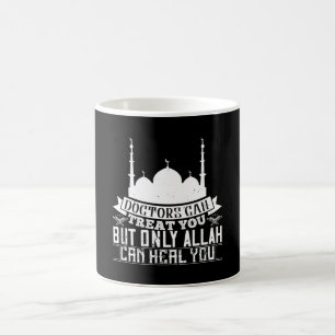 Islam - Ärzte können Leckerei Sie Allah kann heile Kaffeetasse