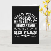 Islam - Der Glaube steht Gott zu Karte (Gelbe Blume)