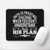 Islam - Der Glaube steht Gott zu Mousepad (Mit Mouse)