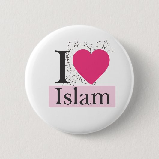 Islam der Liebe I Button (Vorderseite)