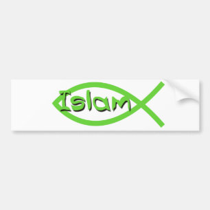 Islam Fish Autoaufkleber