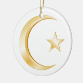 Islam, Gold-Symbol Keramikornament (Links)
