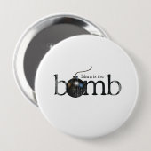 Islam ist die Bombe Faded.png Button (Vorne & Hinten)