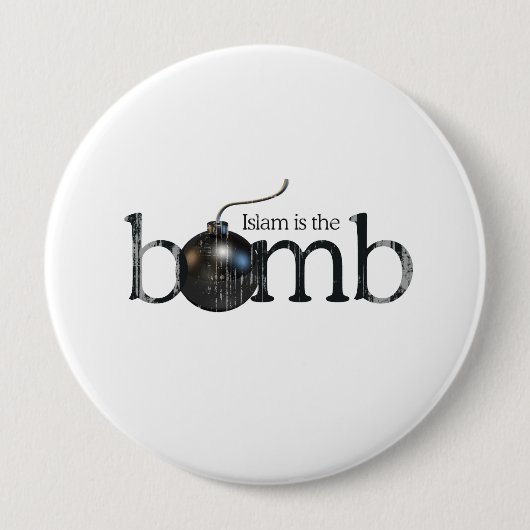 Islam ist die Bombe Faded.png Button (Vorderseite)