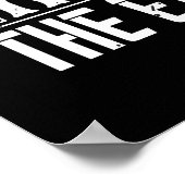 Islam - Jemand in den Augen Allahs sein Poster (Ecke)