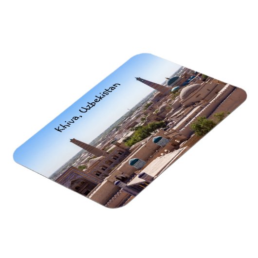 Islam Khodja Moschee und Citadel Kunya-ark - Khiva Magnet (Linke Seite)