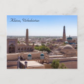 Islam Khodja Moschee und Citadel Kunya-ark - Khiva Postkarte (Vorderseite)