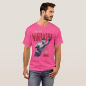 Islam Makhachev Retro Bitmap Style T-Shirt (Vorne ganz)