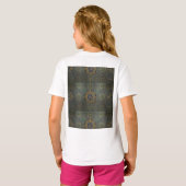 Islam-Muster T-Shirt (Schwarz voll)