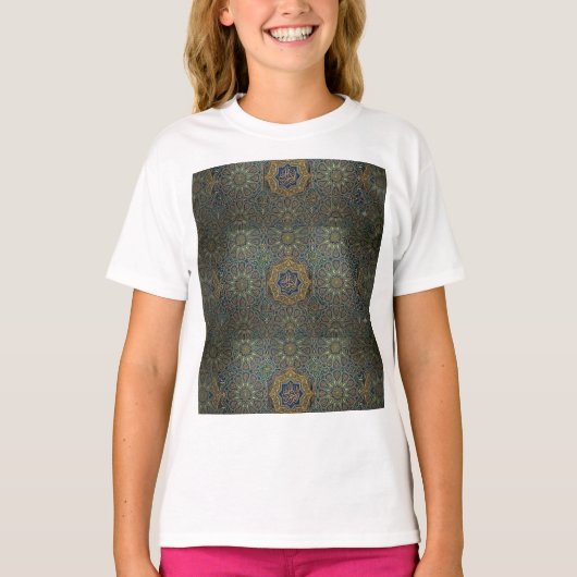 Islam-Muster T-Shirt (Vorderseite)