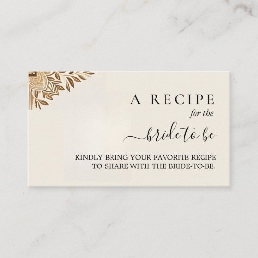 Islam Nikah Arabic Walima Muslim-Brautparty Begleitkarte (Vorderseite)