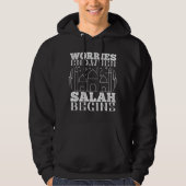 Islam - Sorgen enden, wenn Salah beginnt Hoodie (Vorderseite)