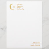 Islam-Symbol Briefbogen (Vorderseite)