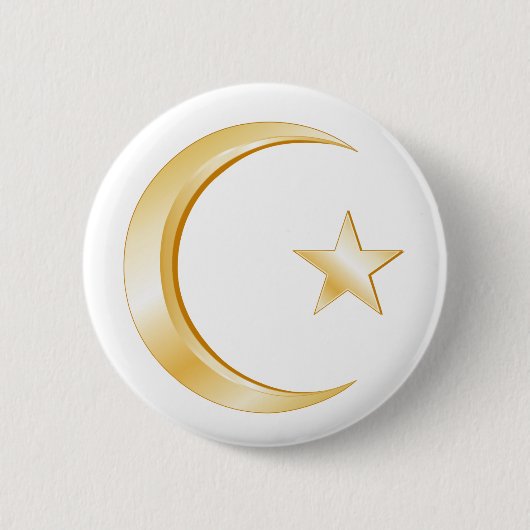 Islam-Symbol Button (Vorderseite)