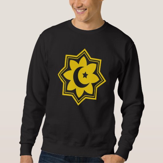 Islam-Symbol Cool islamisches Zeichen 2 Sweatshirt (Vorderseite)