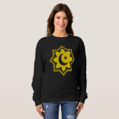 Islam-Symbol Cool islamisches Zeichen 2 Sweatshirt (Vorne ganz)