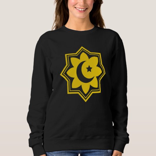 Islam-Symbol Cool islamisches Zeichen 2 Sweatshirt (Vorderseite)