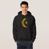 Islam-Symbol Cool islamisches Zeichen Hoodie (Vorne ganz)