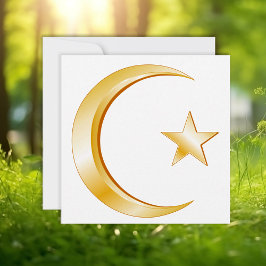 Islam Symbol Einladung/Ankündigungskarte