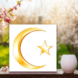 Islam-Symbol Fotodruck