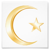 Islam-Symbol Fotodruck (Vorne)