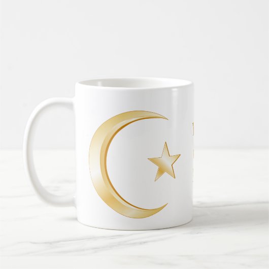 Islam-Symbol Kaffeetasse (Links)