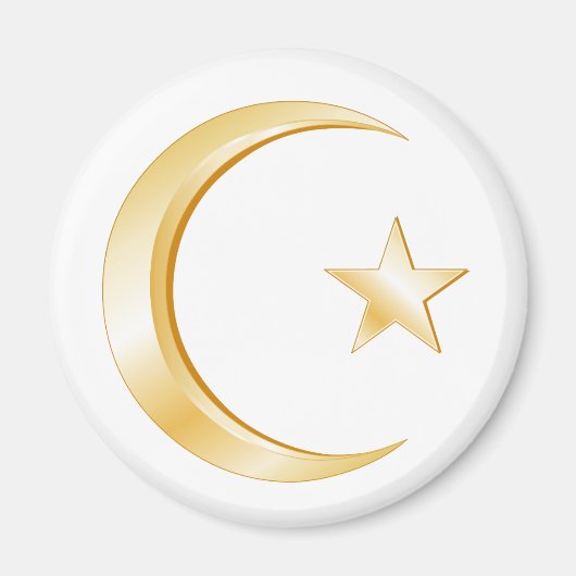 Islam-Symbol Magnet (Vorne)