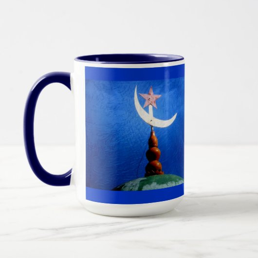 Islam-Symbol-Moscheen-Haube Tasse (Links)