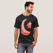 Islam-Symbol Moslem beten arabisch-islamisches Geb T-Shirt (Vorne ganz)