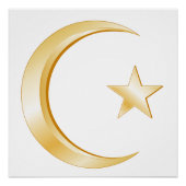 Islam-Symbol Poster (Vorderseite)