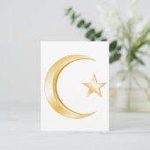 Islam-Symbol Postkarte (Stehend Vorderseite)