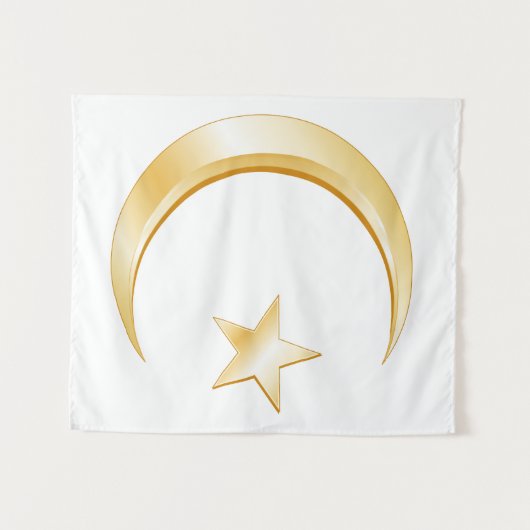 Islam-Symbol Wandteppich (Vorderseite (Horizontal))