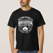 Islam - Vergib allen und schlafe mit sauberem Herz T-Shirt (Vorderseite)