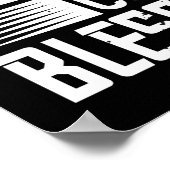 Islam - wenn die Dinge zu schwer zu bewältigen sin Poster (Ecke)