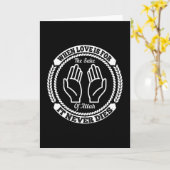 Islam, wenn Liebe zum Wohle Allahs ist Karte (Gelbe Blume)