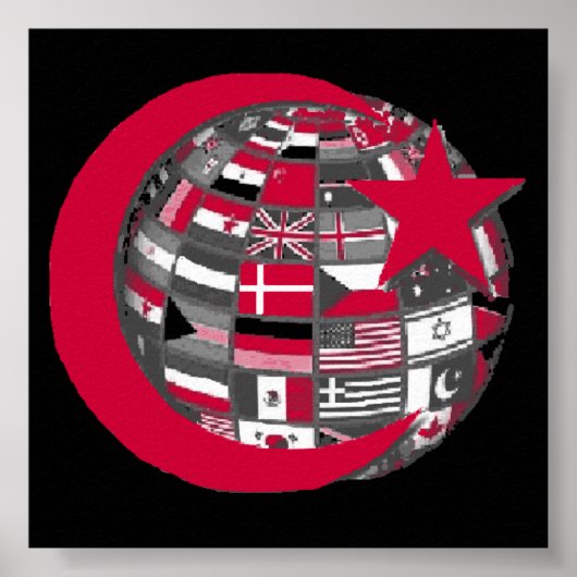 ISLAM WORLD Poster (Vorne)