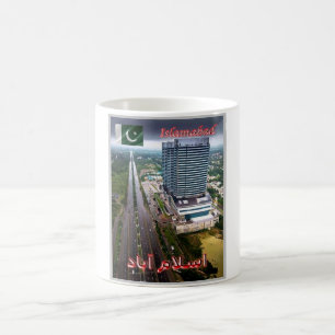 Islamabad - Nachtblick - Pakistan - Kaffeetasse