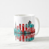 Islamabad Pakistan Skyline Kaffeetasse (VorderseiteRechts)