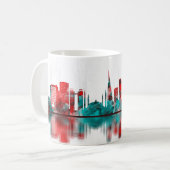 Islamabad Pakistan Skyline Kaffeetasse (Vorderseite Links)