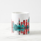 Islamabad Pakistan Skyline Kaffeetasse (Mittel)