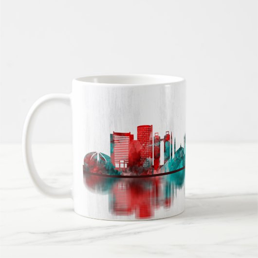 Islamabad Pakistan Skyline Kaffeetasse (Links)