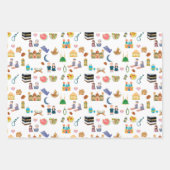 Islamic Baby Gift Wrap Set 3 Cute Designs Geschenkpapier Set (Vorderseite 3)