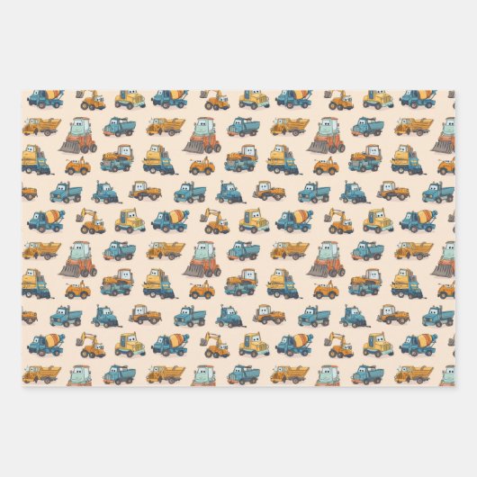 Islamic Baby Gift Wrap Set 3 Cute Designs Geschenkpapier Set (Vorderseite 3)