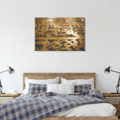 iSLAMIC Caligraphy Leinwanddruck (Insitu (Schlafzimmer))
