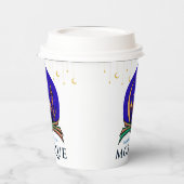 Islamic Center Kaffeetasse – Moschee und Halbmond Pappbecher (Links)