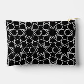 Islamic Geometric Pattern Design Arabic Zubehörtasche (Rückseite)