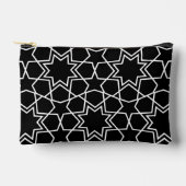 Islamic Geometric Pattern Design Arabic Zubehörtasche (Vorderseite)