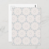 Islamic Geometric Pattern Postkarte (Vorne/Hinten)