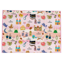 Islamic Gift Bags | Eid Mubarak, Muslim Kids Große Geschenktüte