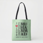 Islamic Gift for Muslims Ramadan Eid Hajj Dawah  Tasche (Vorderseite)